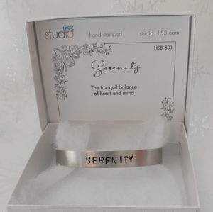 Aluminum cuff bracelet